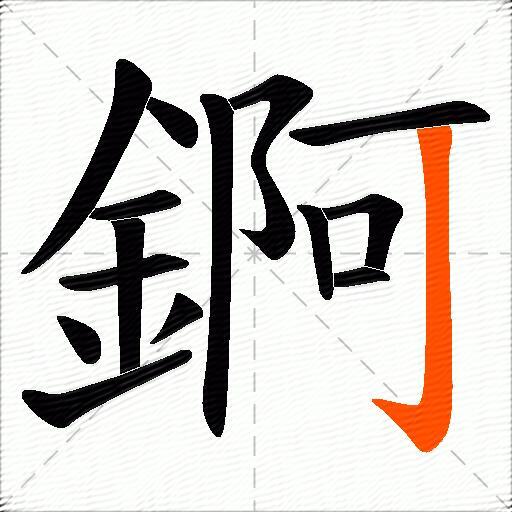 錒