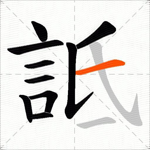 詆