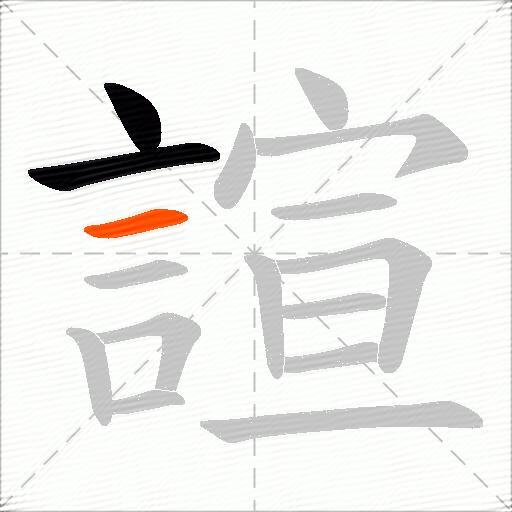 諠