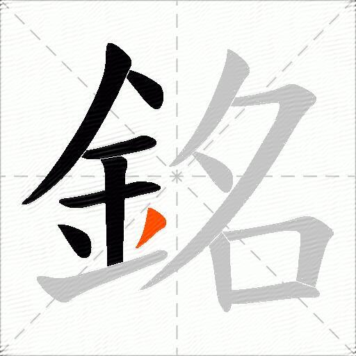 銘