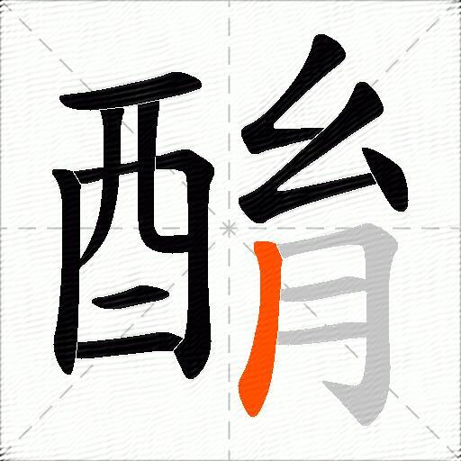 酳