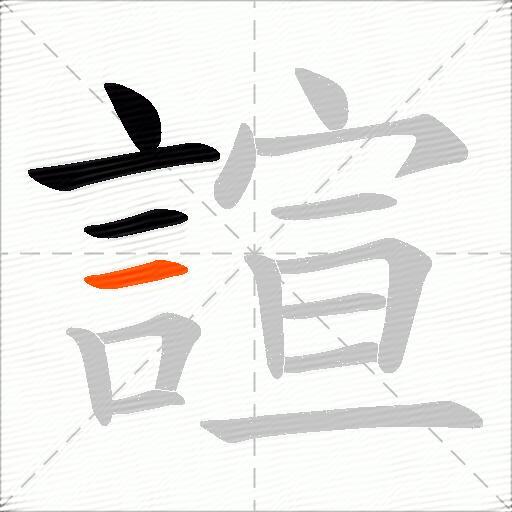 諠