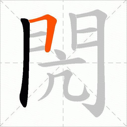 閌