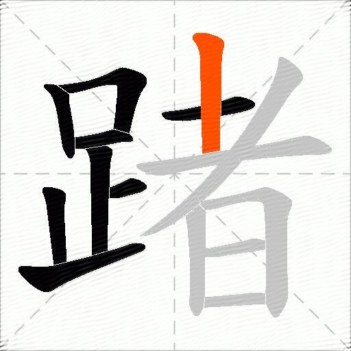 踷