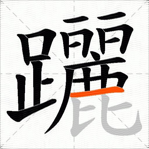 躧