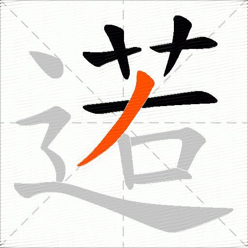 逽