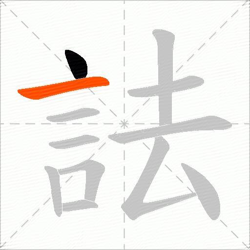 詓