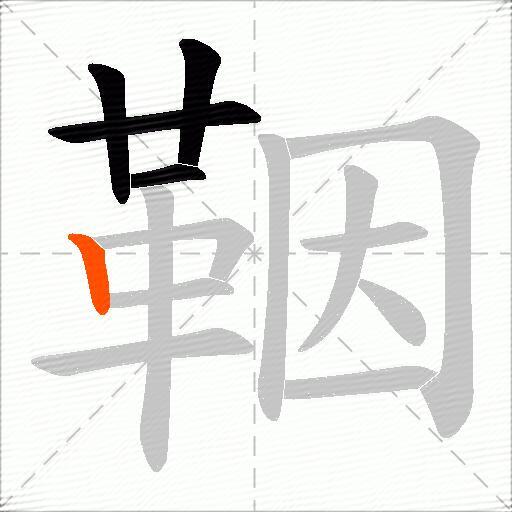 鞇