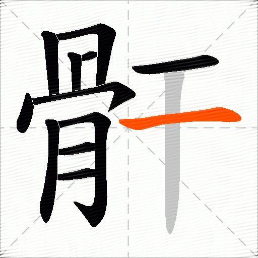 骭