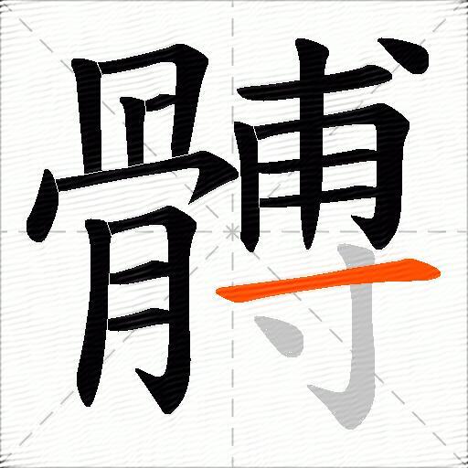 髆