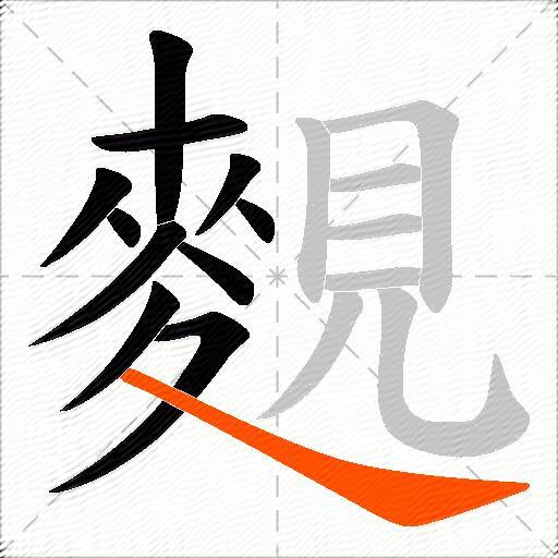 麲