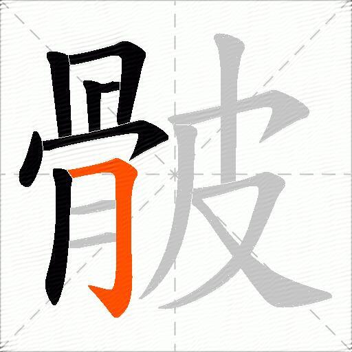 骳