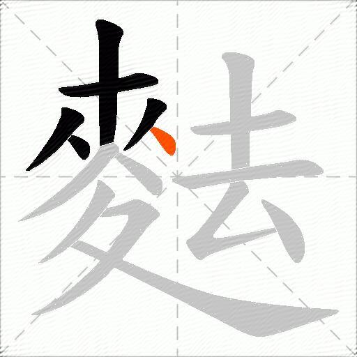 麮
