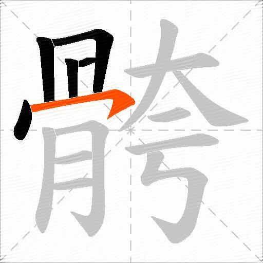 骻