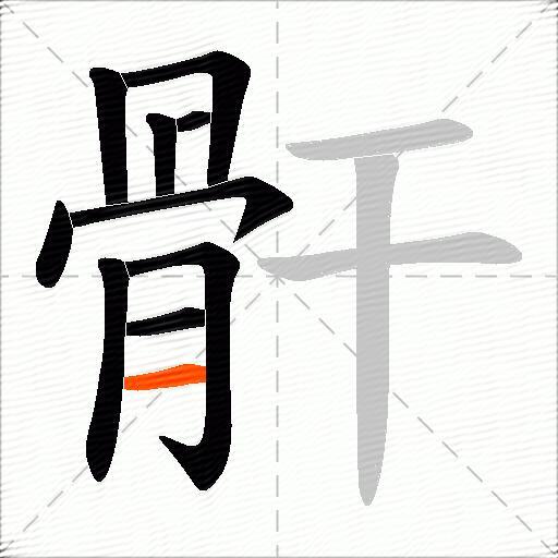 骭