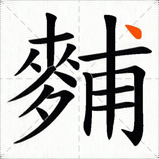 麱