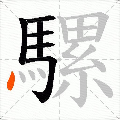 騾