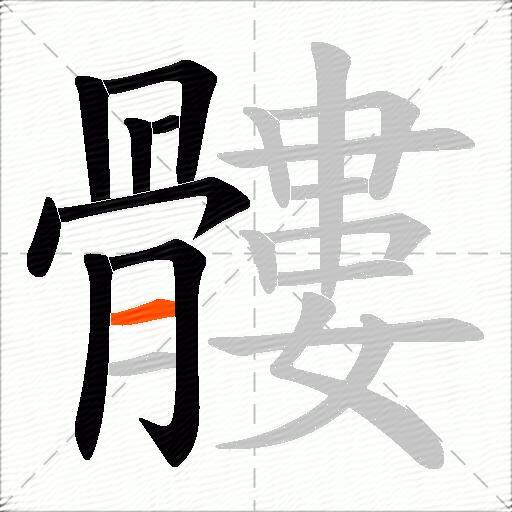 髏