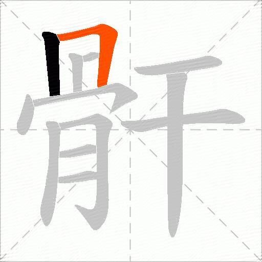 骭
