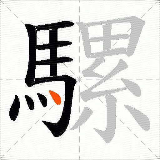 騾