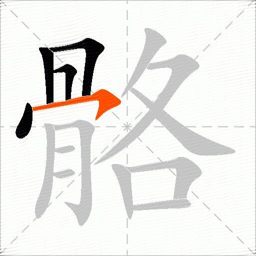 骼