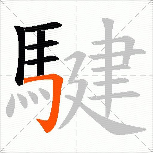 騝