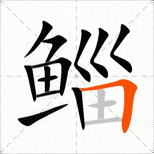 鲻