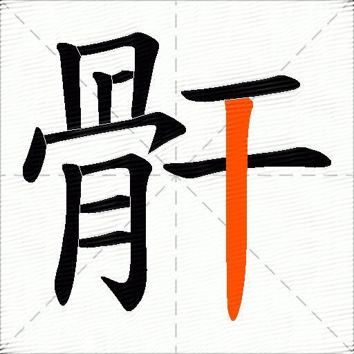 骭