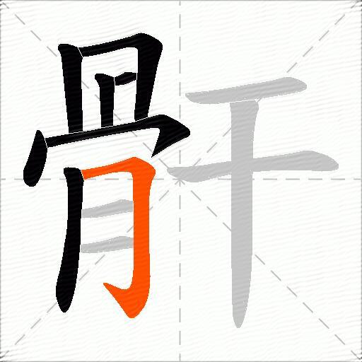 骭