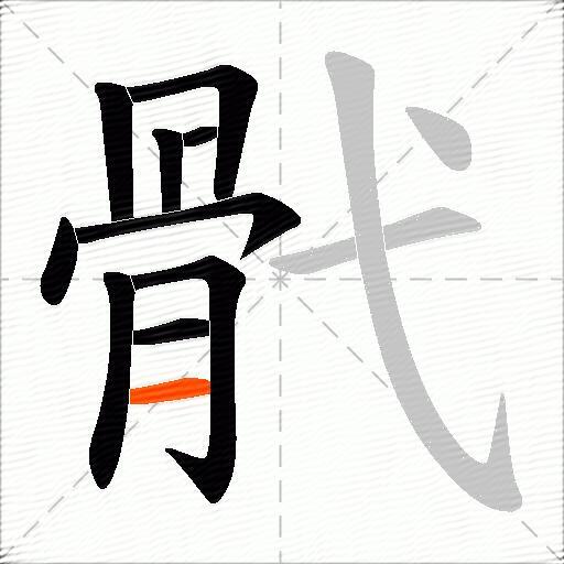 骮
