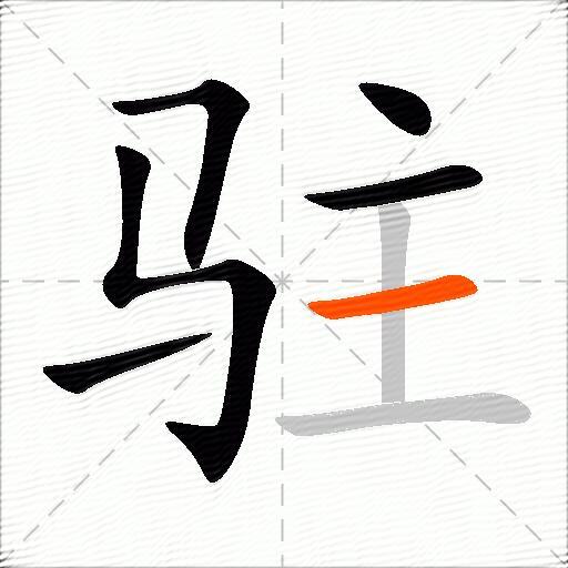 驻