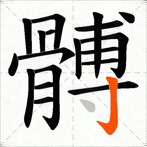 髆