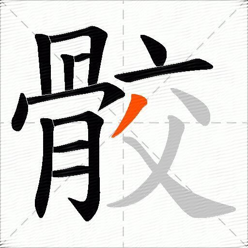 骹