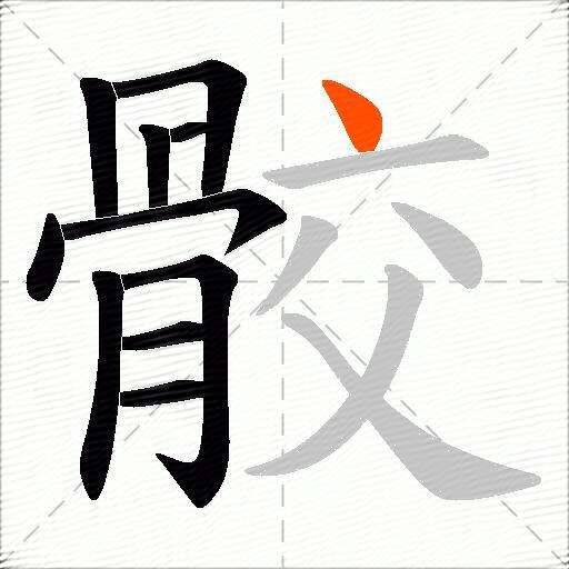 骹